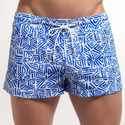 Arrow Swim Short | Blue Haze