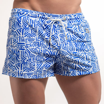 Arrow Swim Short | Blue Haze
