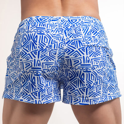 Arrow Swim Short | Blue Haze