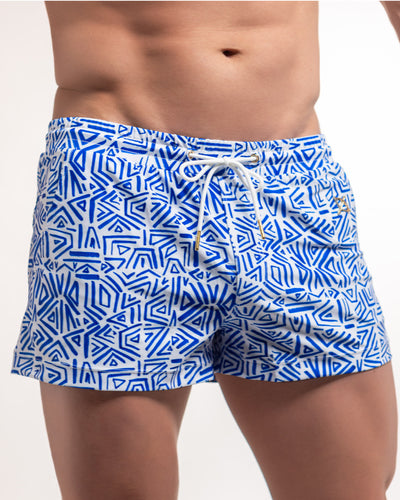 Arrow Swim Short | Blue Haze