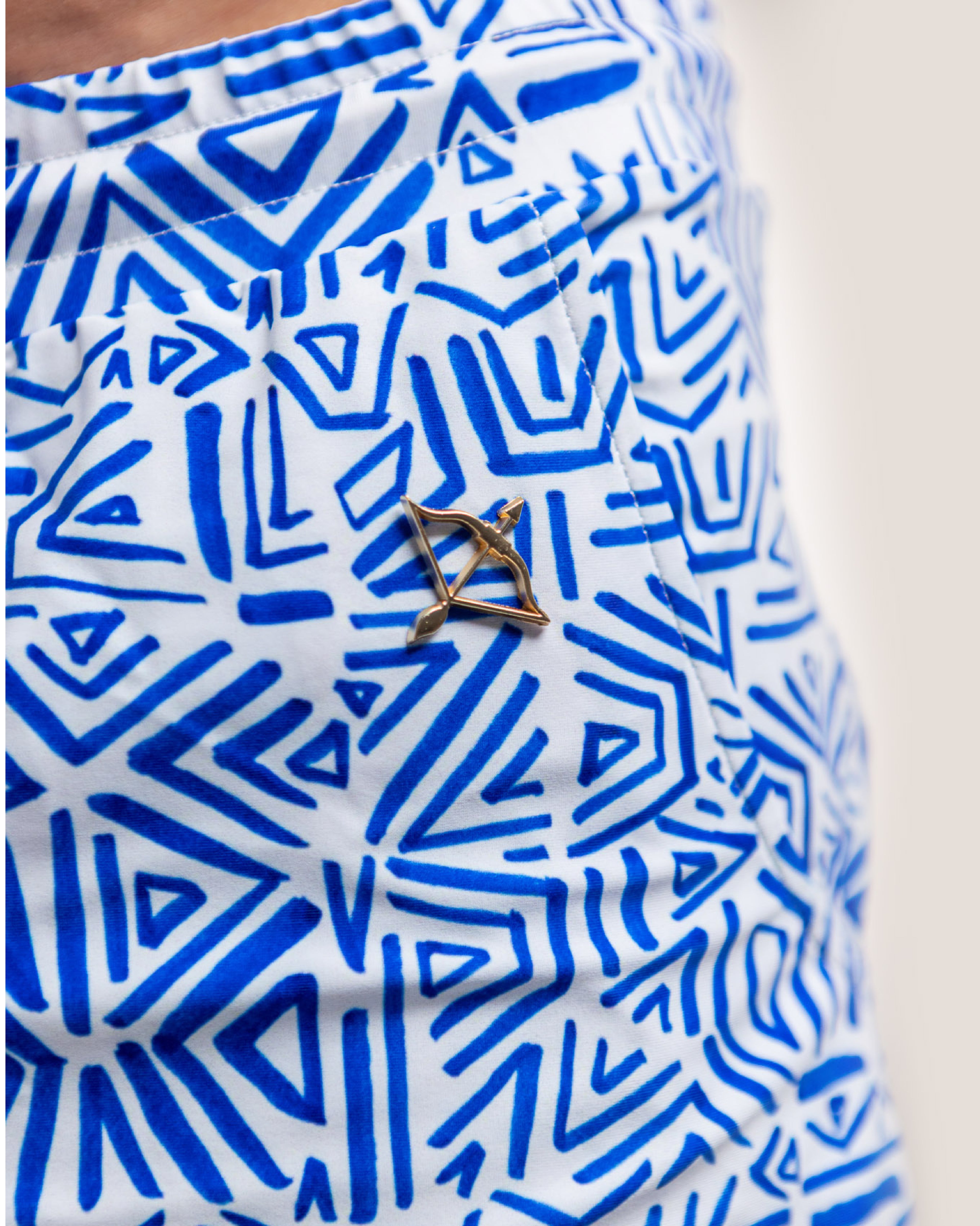 Arrow Swim Short | Blue Haze