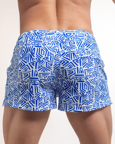 Arrow Swim Short | Blue Haze