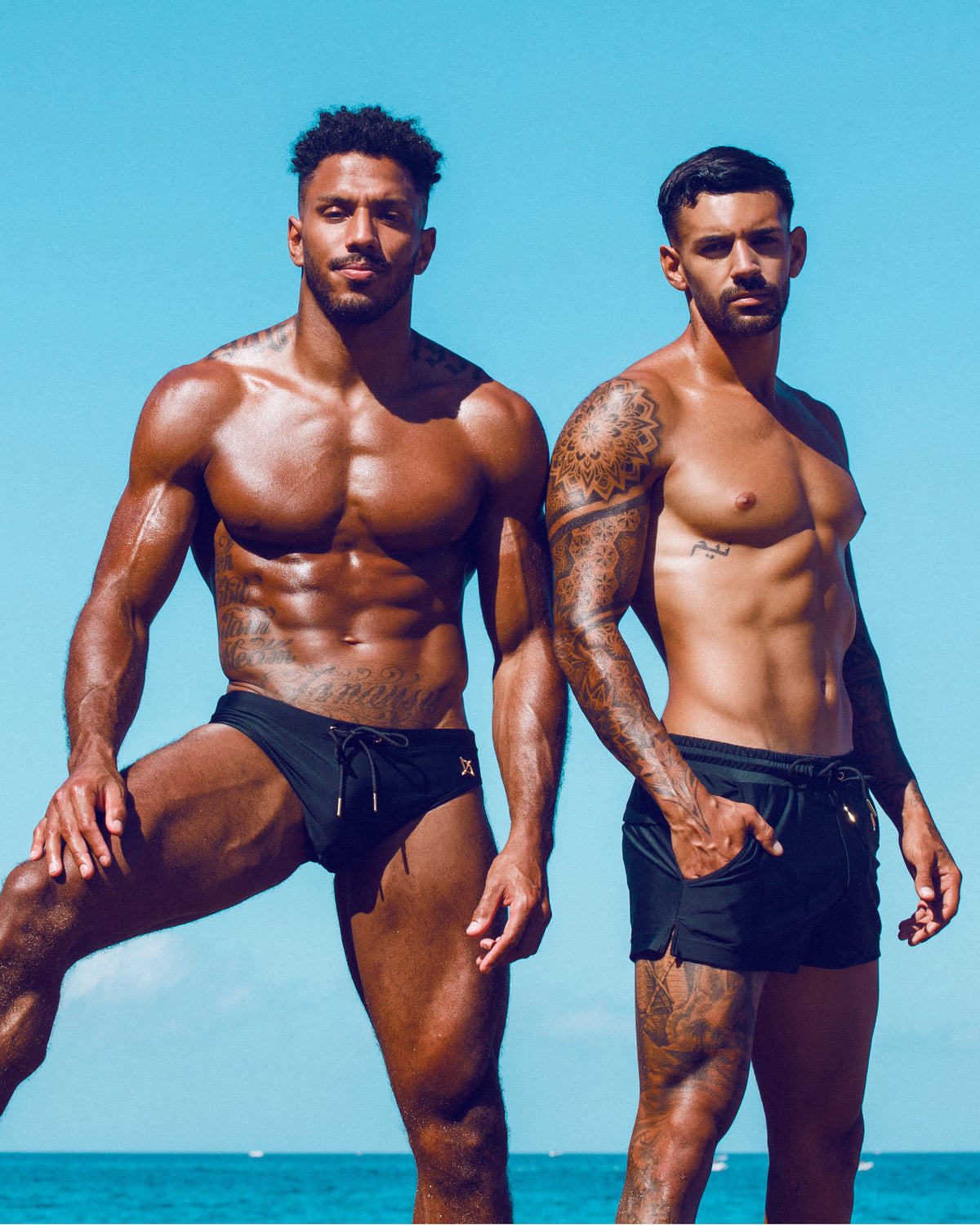 Apollo Swim Brief | Midnight Black | Sleek Fit, Signature Hardware