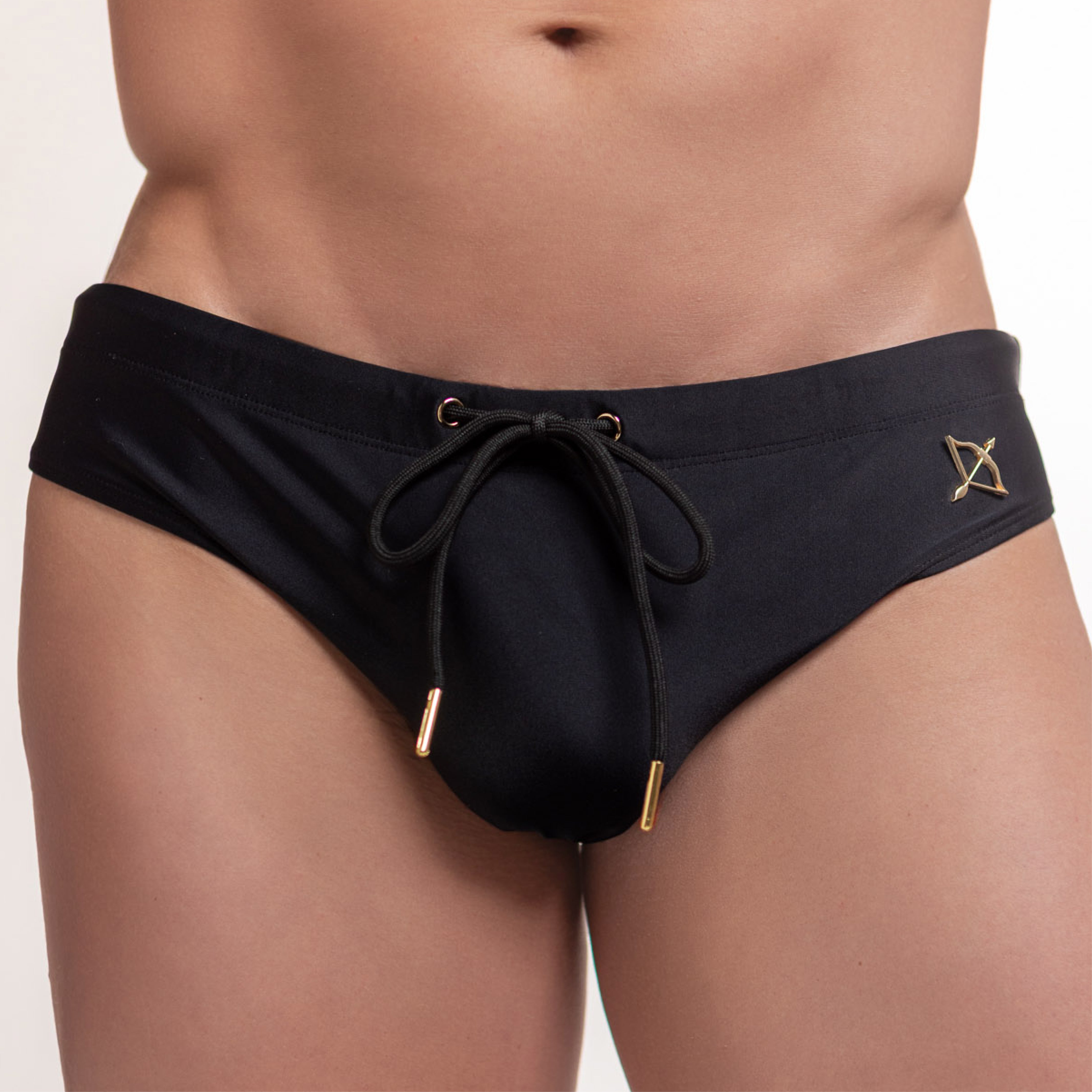 Midnight Black Swim Short & Brief Bundle