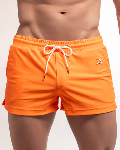 Sagittar 3" Swim Short | Solar Flare Orange