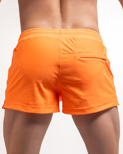 Sagittar 3" Swim Short | Solar Flare Orange