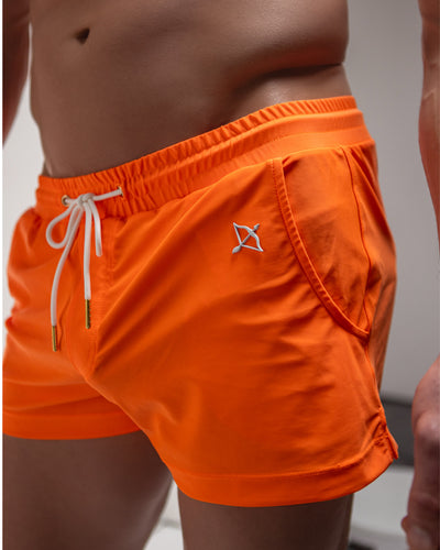 Sagittar 3" Swim Short | Solar Flare Orange
