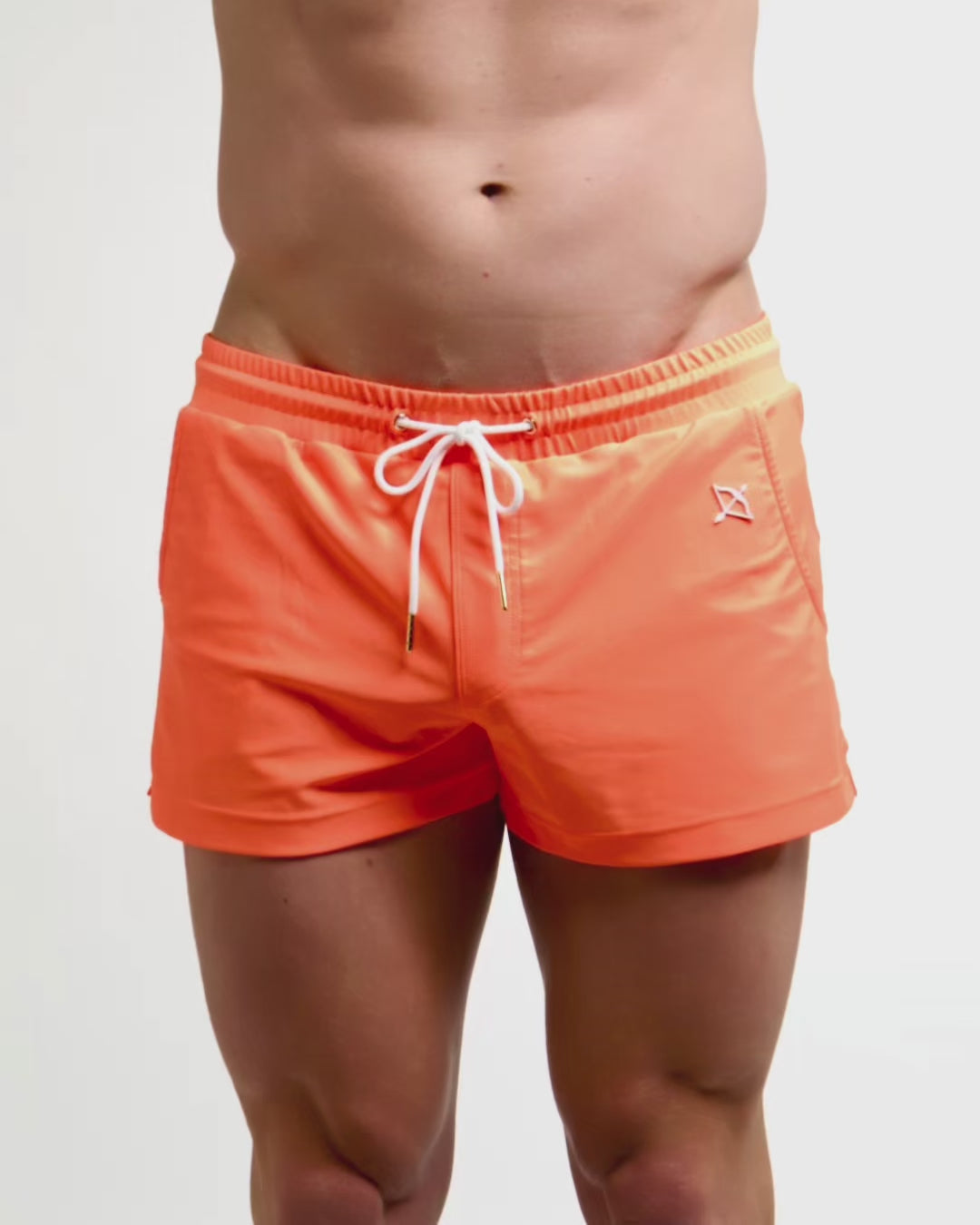 Sagittar 3" Swim Short | Solar Flare Orange