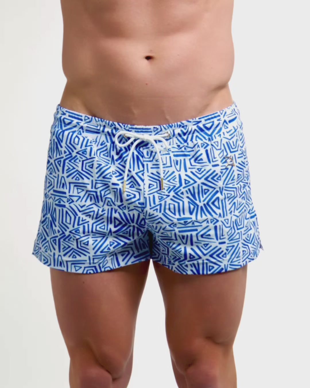 Arrow Swim Short | Blue Haze