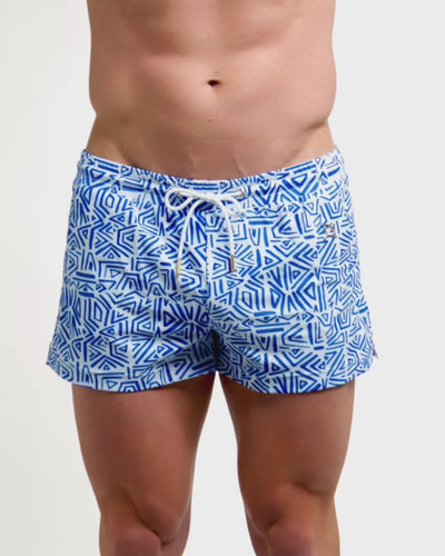 Arrow Swim Short | Blue Haze